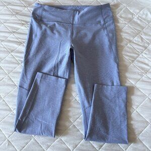 Outdoor Voices Womens Size Large Blue Warm Up Athletic 7/8 Leggings Yoga